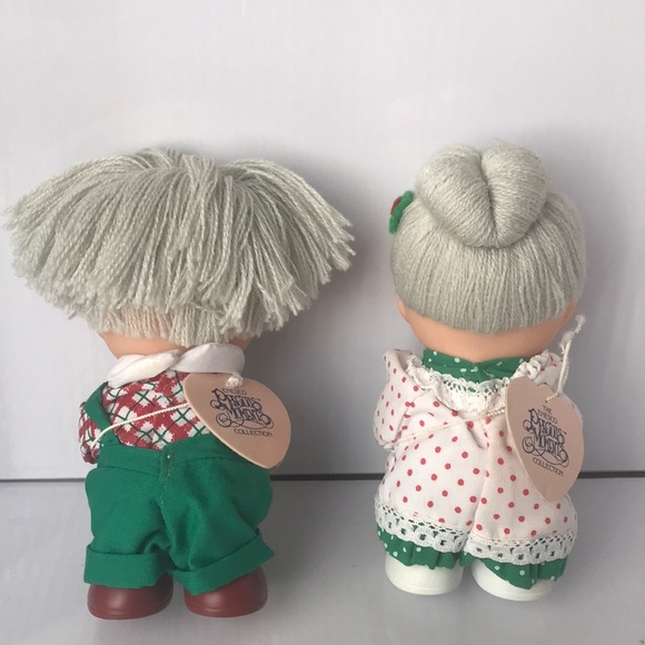 Vintage Precious Moments Holiday Grandparents - Picture 5 of 11